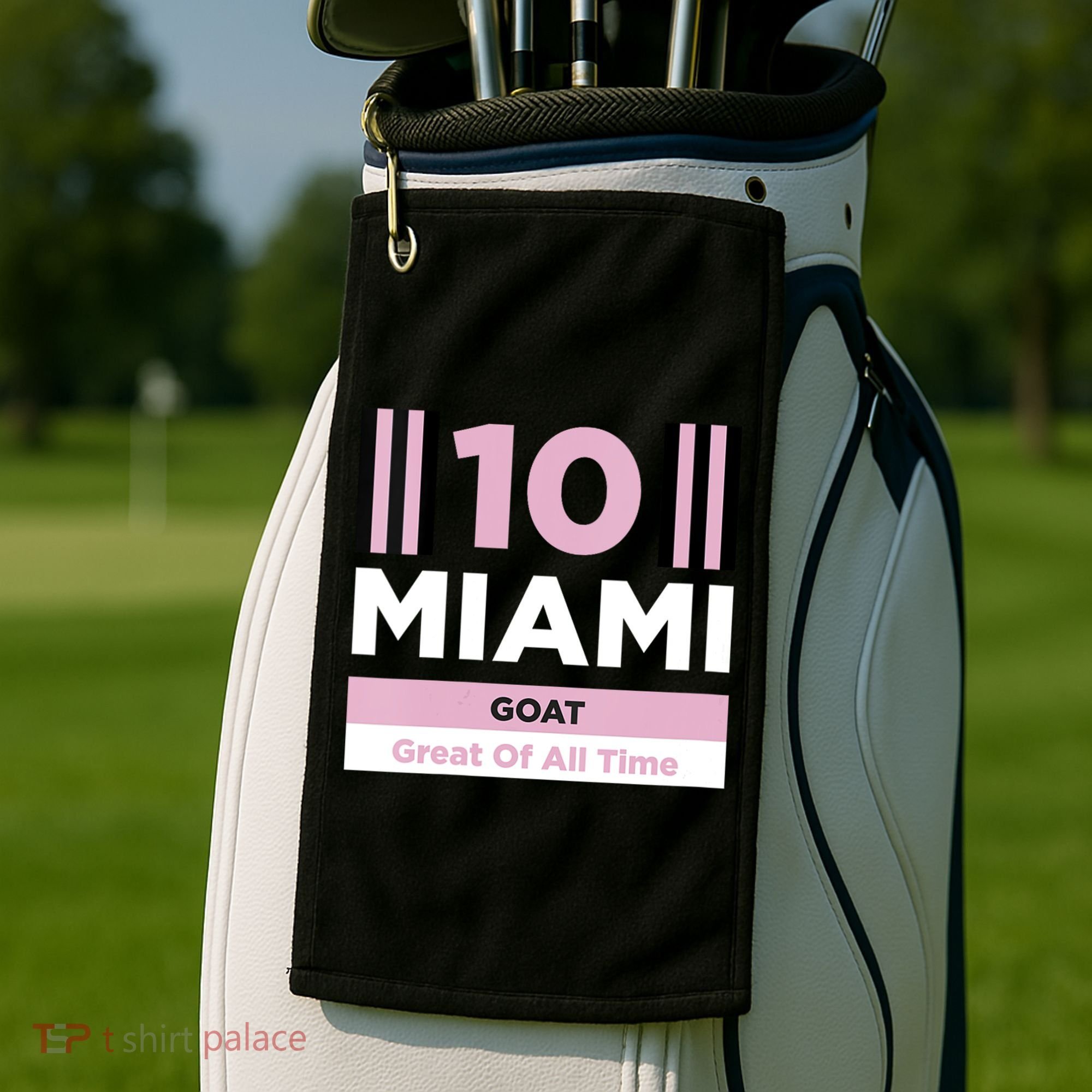Miami 10 GOAT Golf Towel