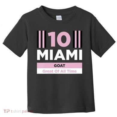 Miami 10 GOAT Toddler T-Shirt