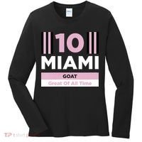 Miami 10 GOAT Women's Long Sleeve Shirt thumb 0