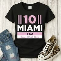 Miami 10 GOAT Women's T-Shirt thumb 3
