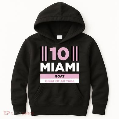 Miami 10 GOAT Kids Hoodie