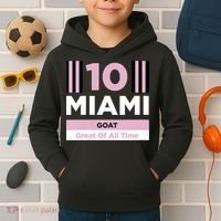 Miami 10 GOAT Kids Hoodie thumb 2