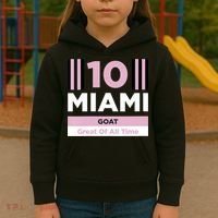 Miami 10 GOAT Kids Hoodie thumb 3