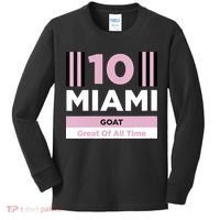 Miami 10 GOAT Kids Long Sleeve Shirt thumb 0