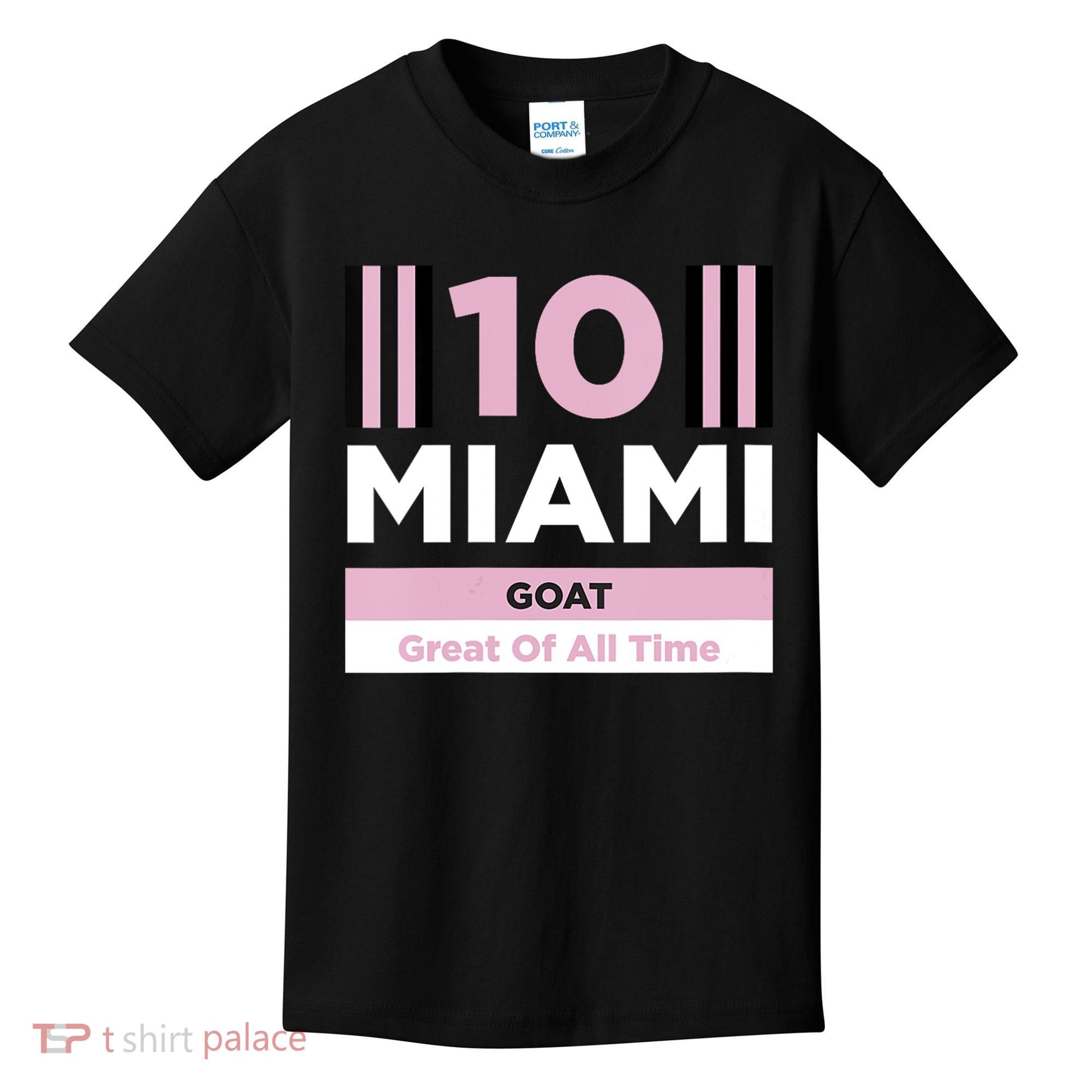 Miami 10 GOAT Kids T-Shirt