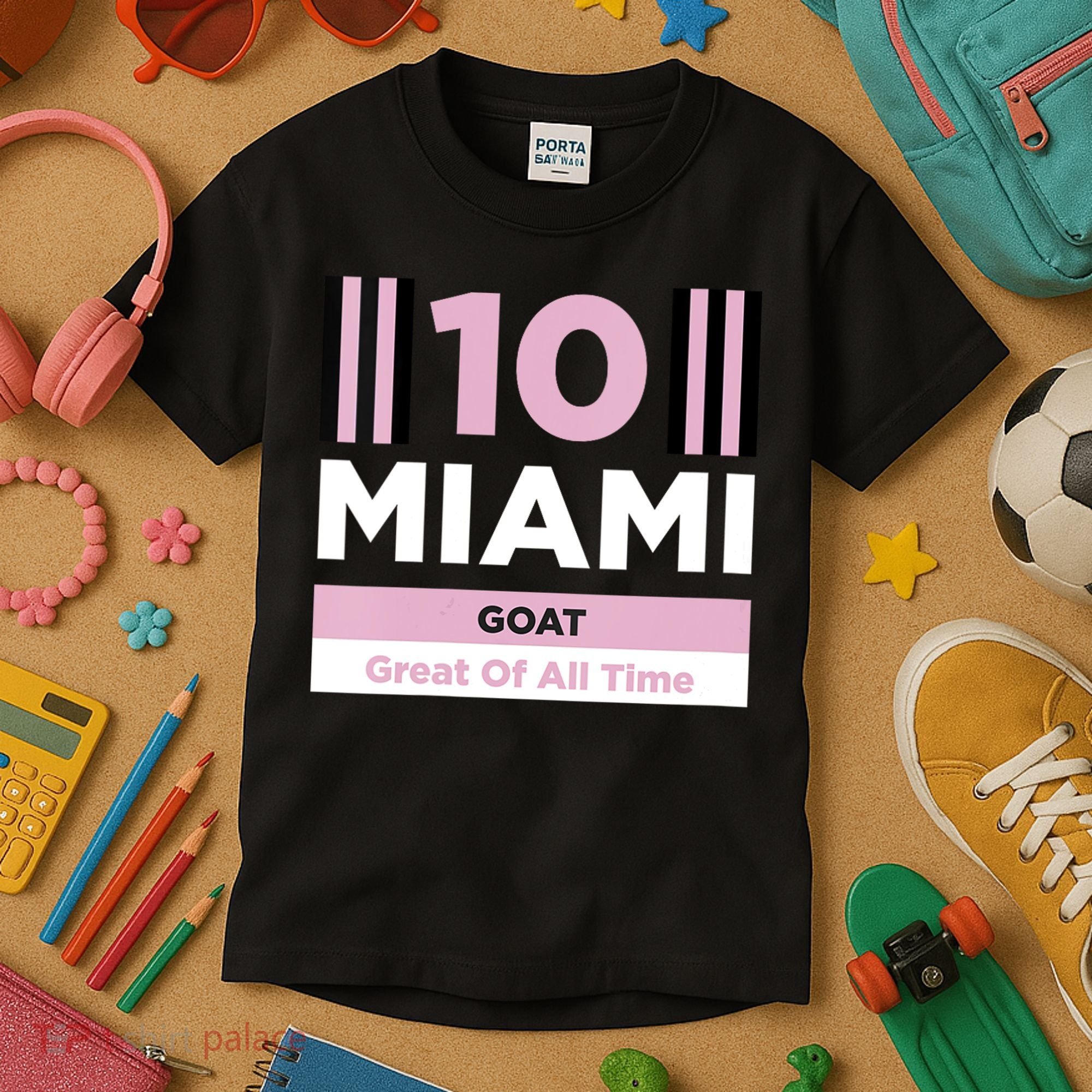 Miami 10 GOAT Kids T-Shirt