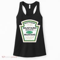 Matthew 17:20 Mustard Label Women's Tank Top thumb 0