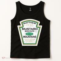 Matthew 17:20 Mustard Label Tank Top thumb 2