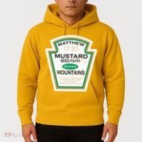 Matthew 17:20 Mustard Label Hoodie thumb 2
