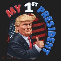 My 1st President Women's Sweatshirt thumb 2