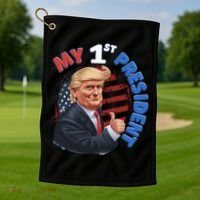 My 1st President Golf Towel thumb 1