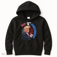 My 1st President Kids Hoodie thumb 0