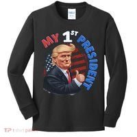 My 1st President Kids Long Sleeve Shirt thumb 0