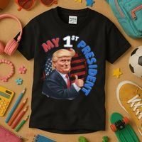 My 1st President Kids T-Shirt thumb 3