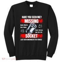 Missing 10mm Socket Funny Mechanics Lifestyle Cartruck Gift Sweatshirt thumb 0