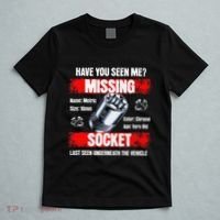 Missing 10mm Socket Funny Mechanics Lifestyle Cartruck Gift T-Shirt thumb 5