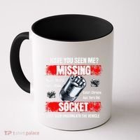 Missing 10mm Socket Funny Mechanics Lifestyle Cartruck Gift Coffee Mug thumb 0