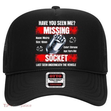 Missing 10mm Socket Funny Mechanics Lifestyle Cartruck Gift Hat