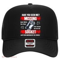 Missing 10mm Socket Funny Mechanics Lifestyle Cartruck Gift Hat thumb 0