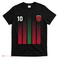 Morocco 10 Soccer Jersey Morocco Football Fan Soccer T-Shirt thumb 0