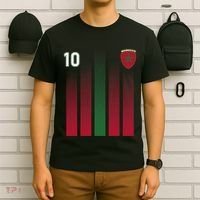 Morocco 10 Soccer Jersey Morocco Football Fan Soccer T-Shirt thumb 6