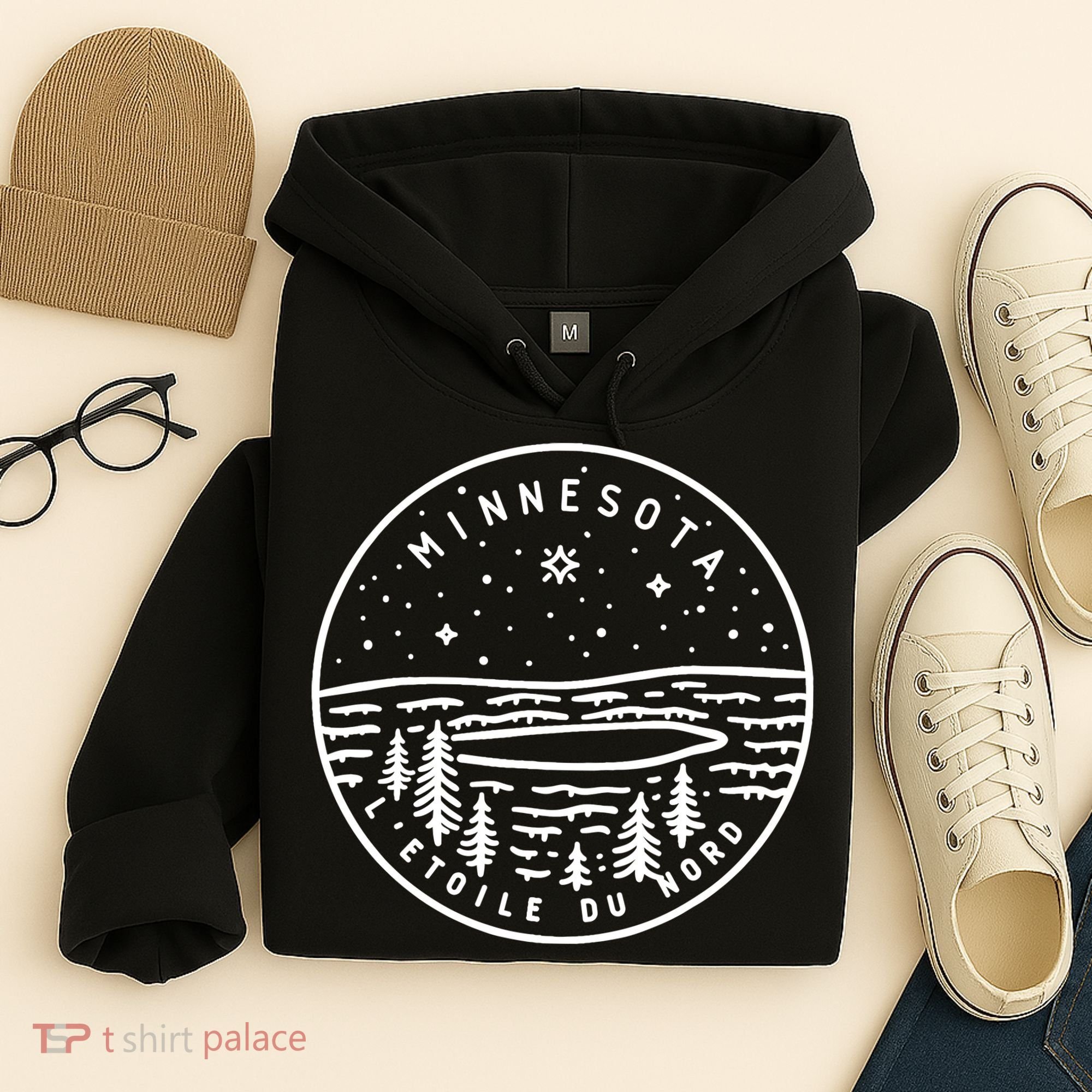 Minnesota 1858 State Of Minnesota Hoodie