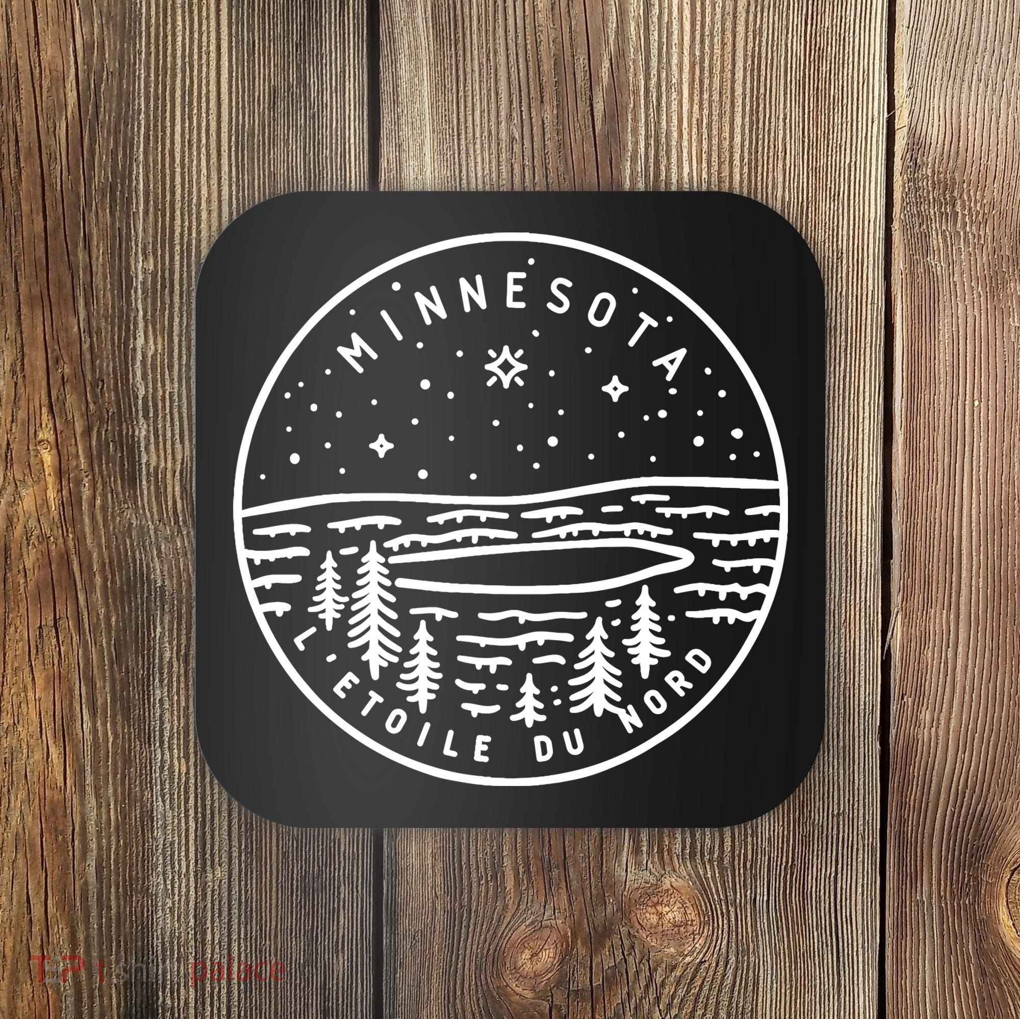 Minnesota 1858 State Of Minnesota Coaster