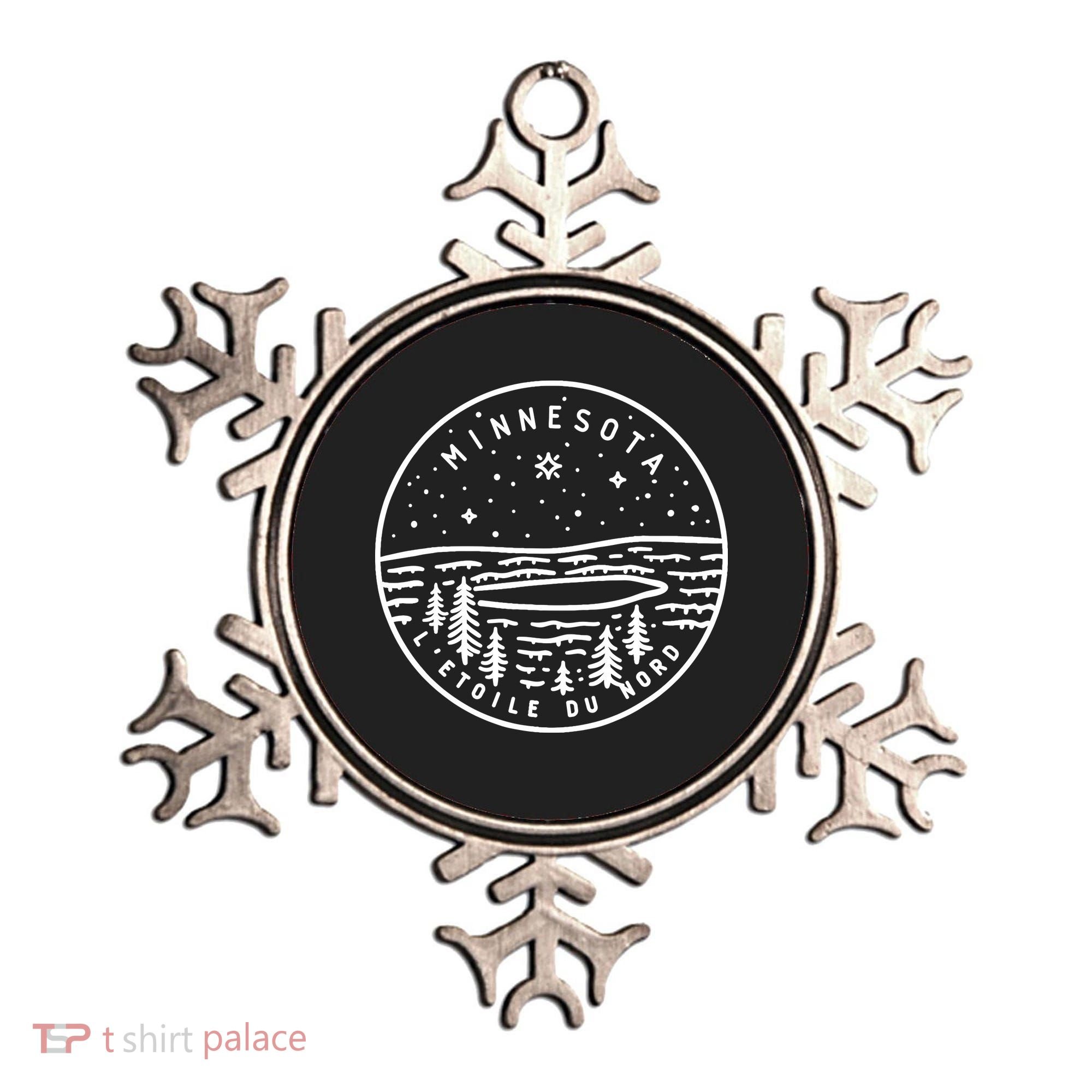 Minnesota 1858 State Of Minnesota Ornament