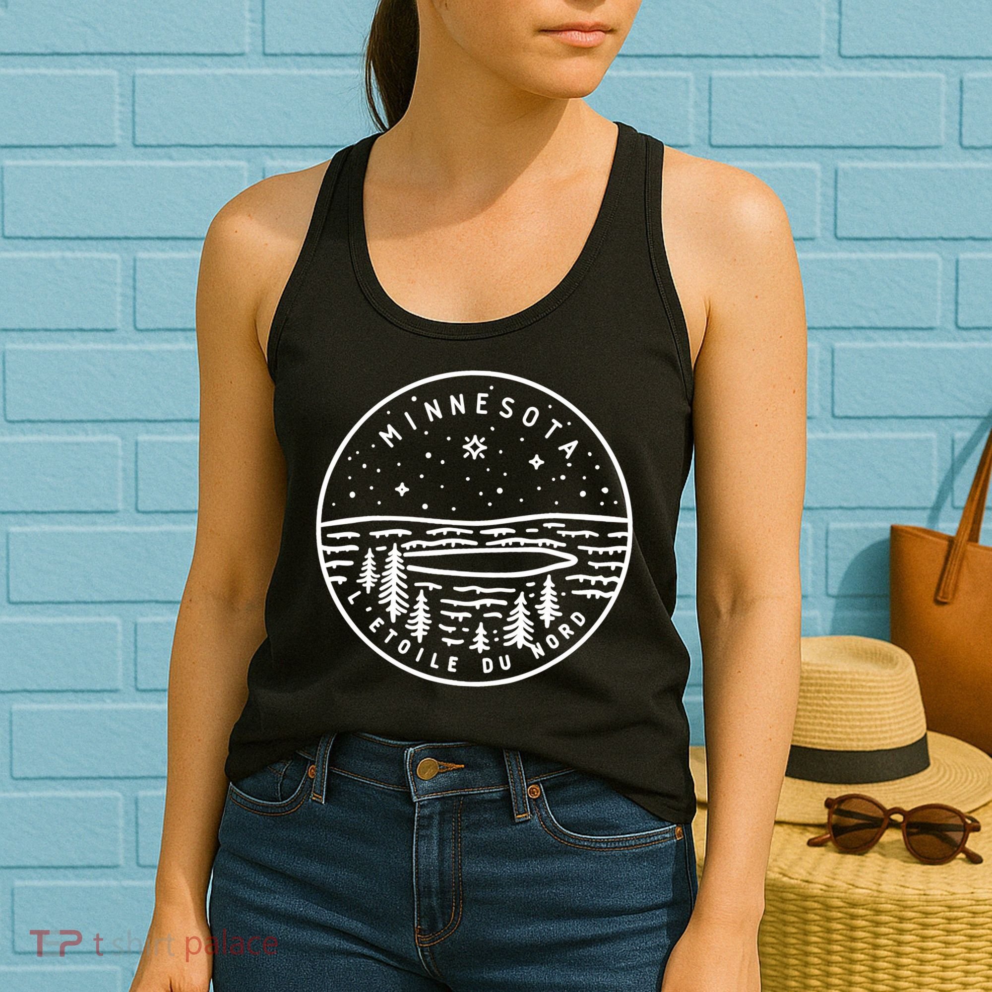 Minnesota 1858 State Of Minnesota Women's Tank Top