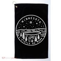 Minnesota 1858 State Of Minnesota Golf Towel thumb 0