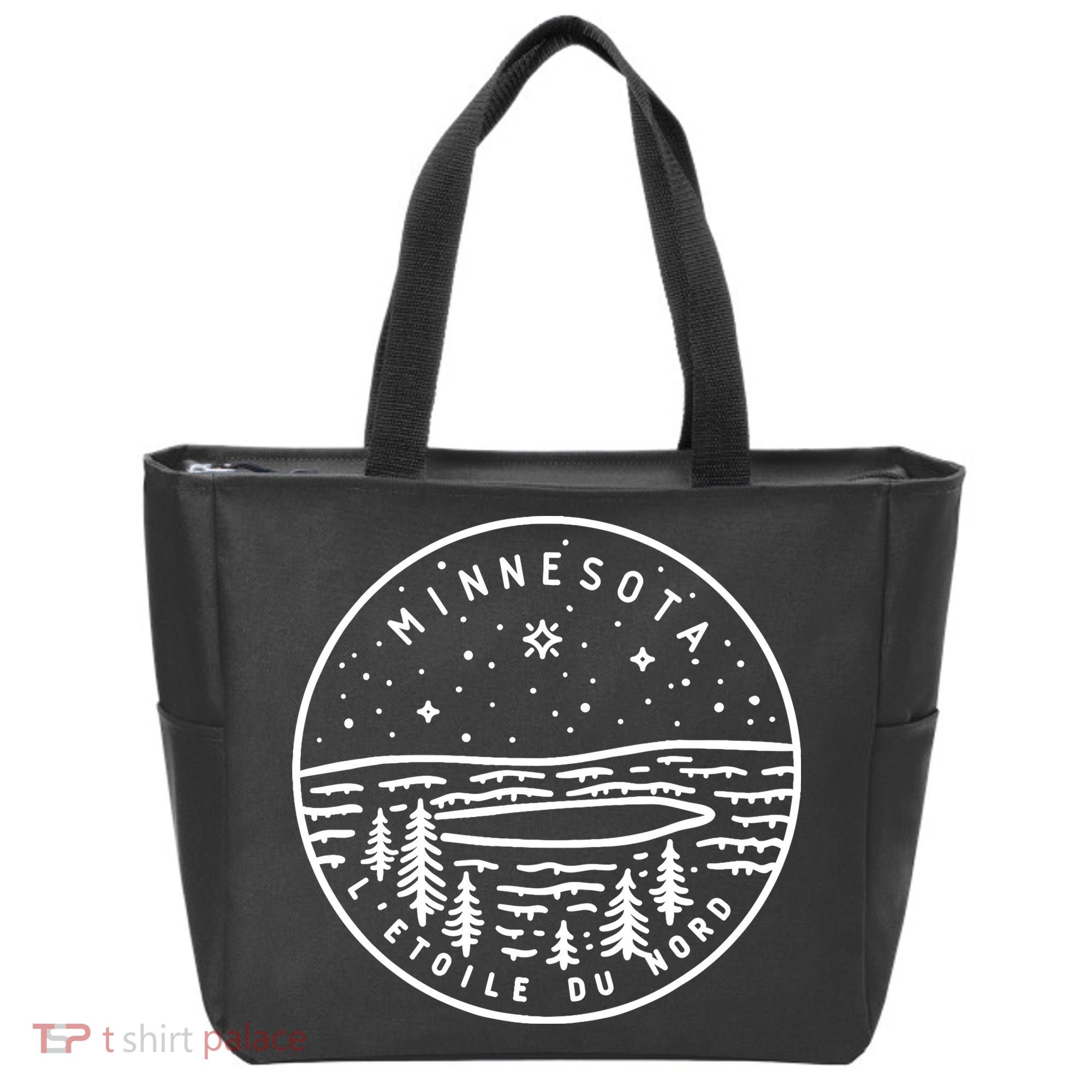 Minnesota 1858 State Of Minnesota Tote Bag