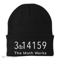March 14 Wedding Anniversary Engaget Math Works Pi Day Gift Beanie thumb 0