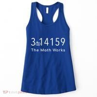 March 14 Wedding Anniversary Engaget Math Works Pi Day Gift Women's Tank Top thumb 0