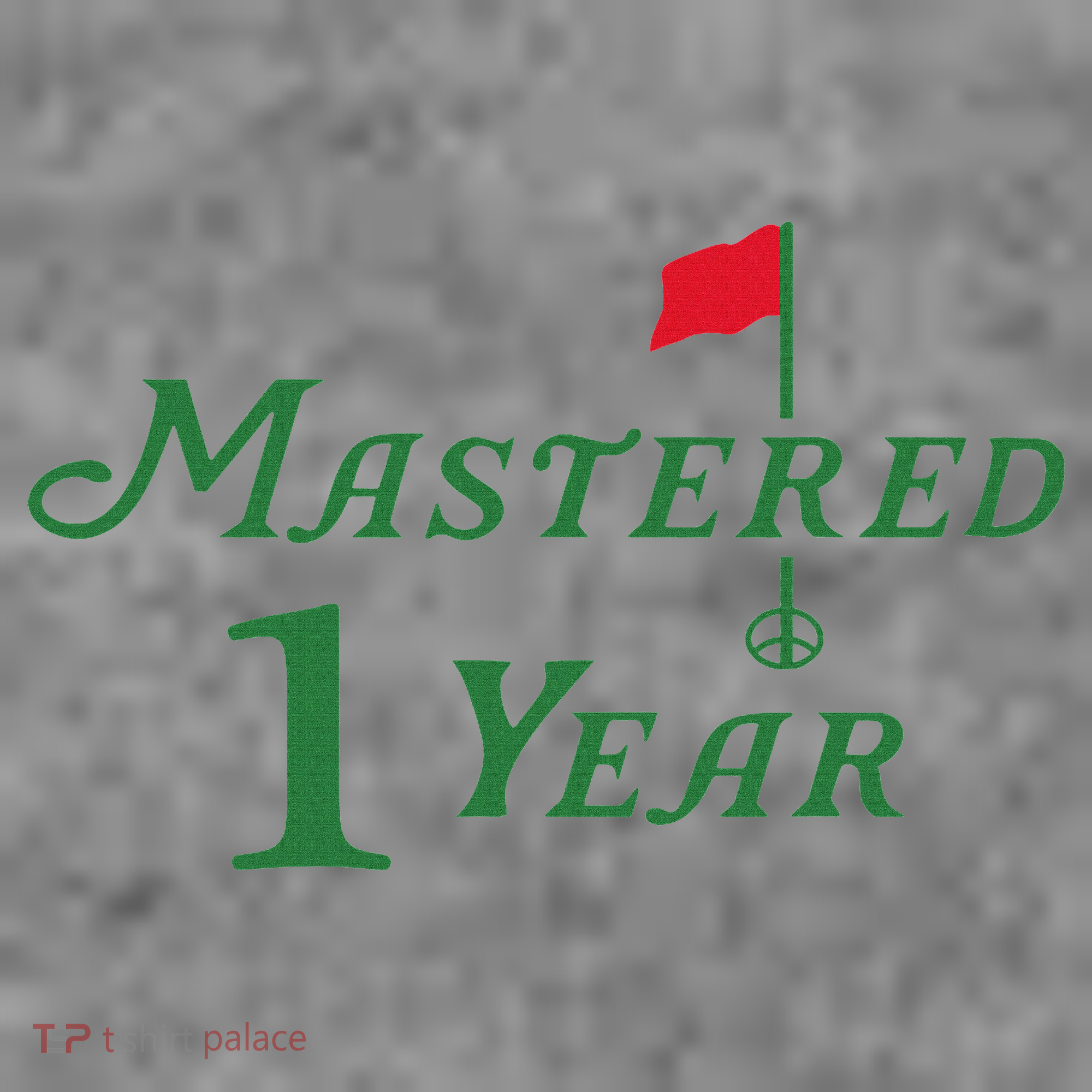 Mastered 1 Year Birthday, Golf, 1st Birthday Toddler Hoodie