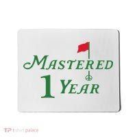 Mastered 1 Year Birthday, Golf, 1st Birthday Mousepad thumb 0