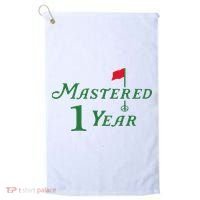 Mastered 1 Year Birthday, Golf, 1st Birthday Golf Towel thumb 0