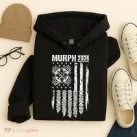 Murph 2026 Barbell American Flag Hoodie thumb 4