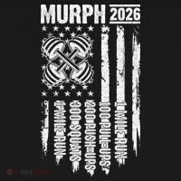 Murph 2026 Barbell American Flag Women's T-Shirt thumb 6