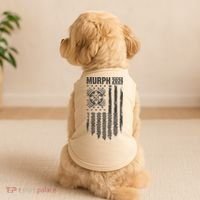 Murph 2026 Barbell American Flag Doggie Tank thumb 2
