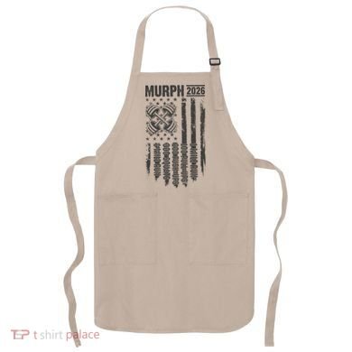 Murph 2026 Barbell American Flag Apron