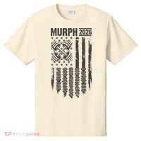 Murph 2026 Barbell American Flag T-Shirt thumb 0