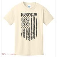 Murph 2026 Barbell American Flag Kids T-Shirt thumb 0