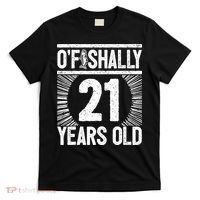 Milestone 21st Birthday 21 Years Old Angler T-Shirt thumb 0