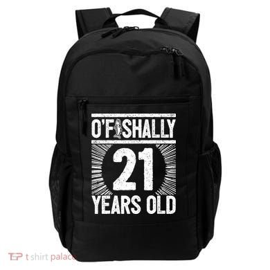 Milestone 21st Birthday 21 Years Old Angler Backpack