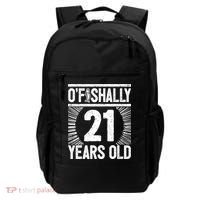 Milestone 21st Birthday 21 Years Old Angler Backpack thumb 0