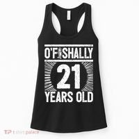 Milestone 21st Birthday 21 Years Old Angler Women's Tank Top thumb 0