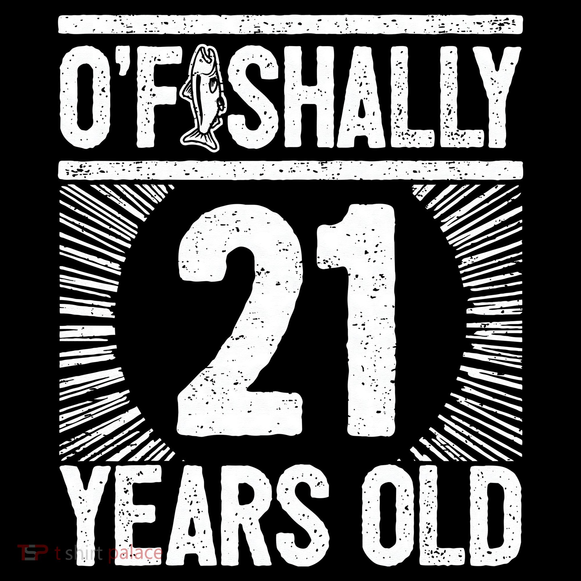 Milestone 21st Birthday 21 Years Old Angler Women's Tank Top