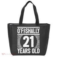 Milestone 21st Birthday 21 Years Old Angler Tote Bag thumb 0