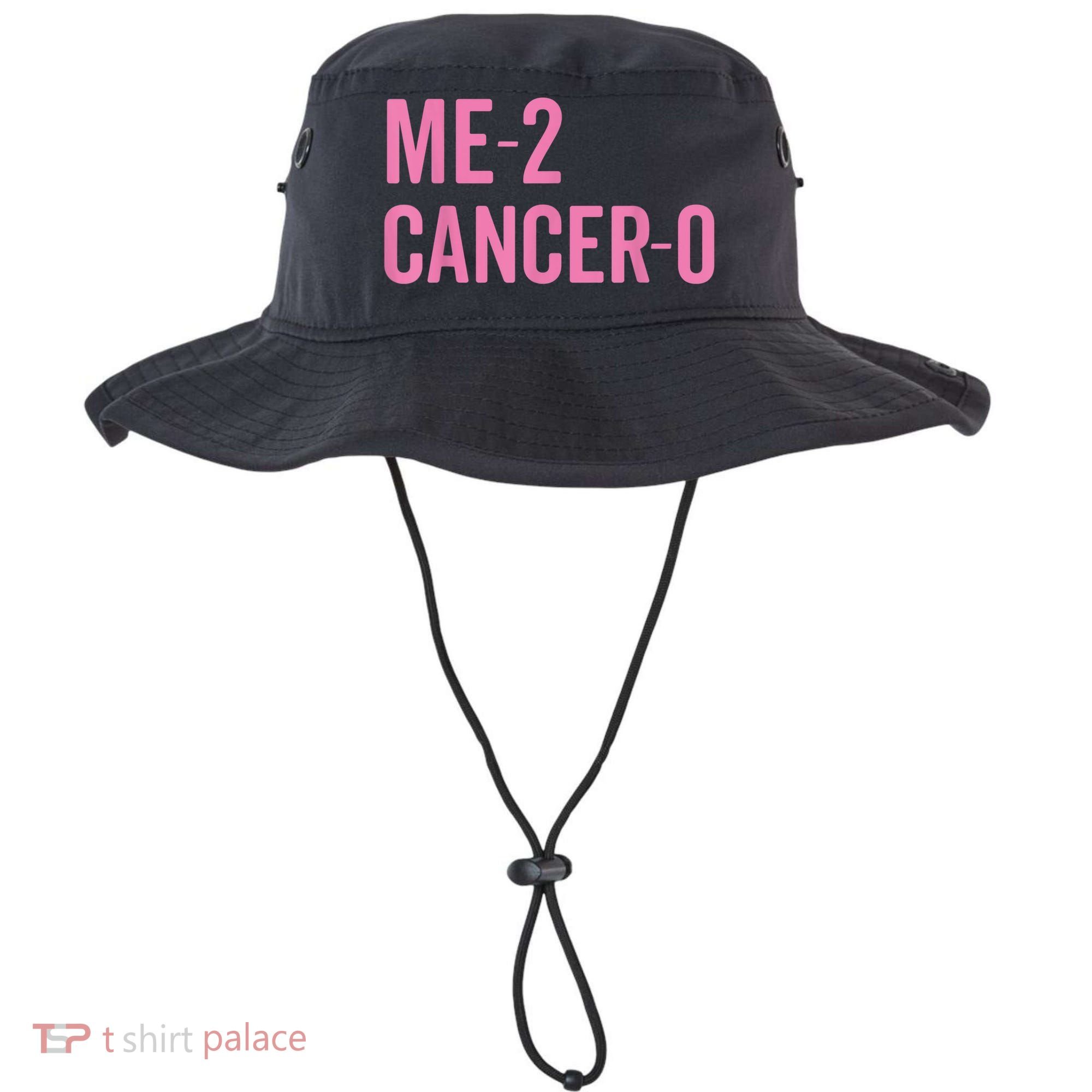 Me 2 Cancer 0 I Beat Breast Cancer Twice Survivor Cute Bucket Hat