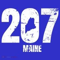 Maine 207 Graphic Funny Gift Baby Bodysuit thumb 2